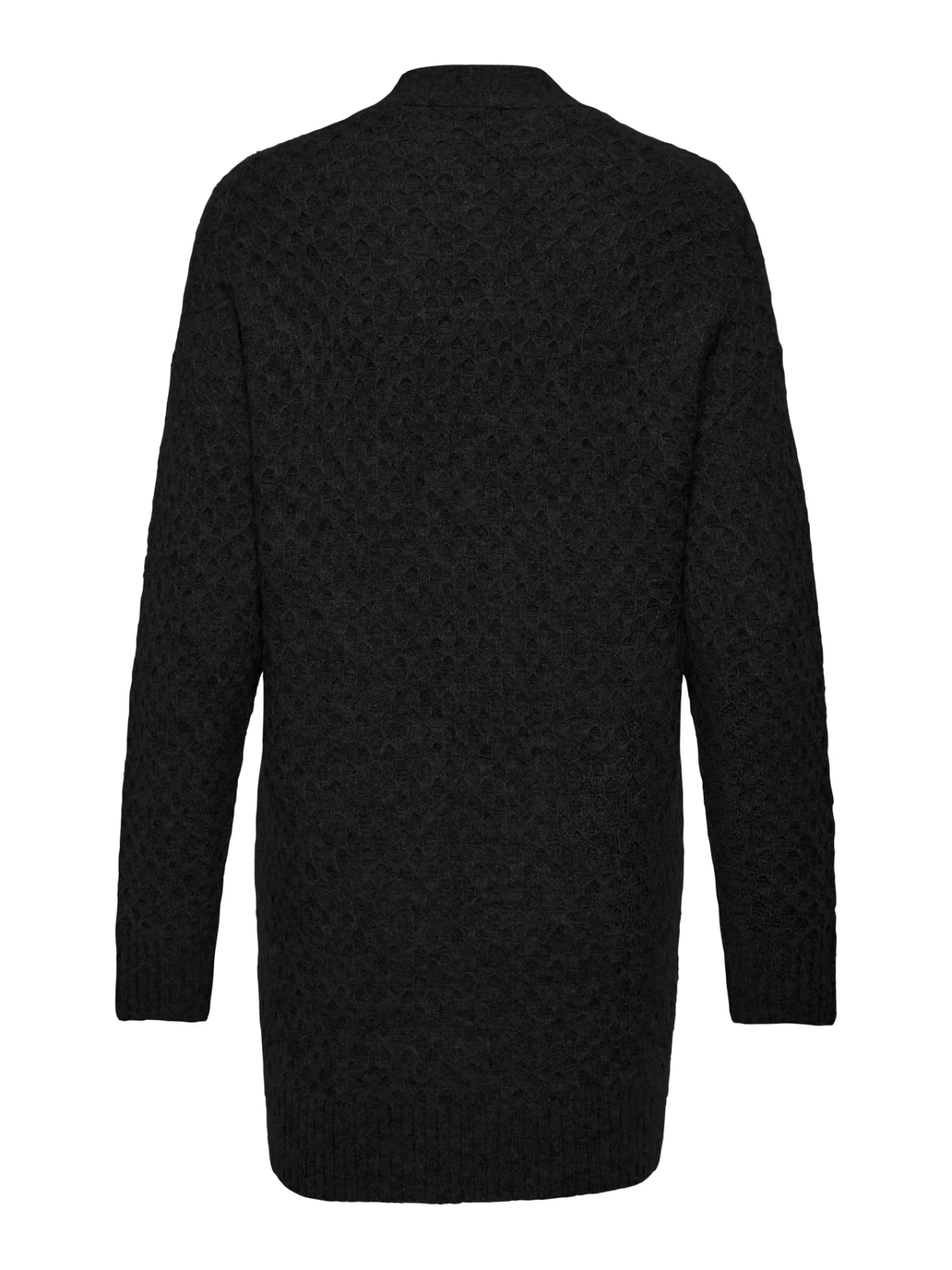 JDYBIGUM L/S LONG OPEN CARDIGAN Black - Bild 2