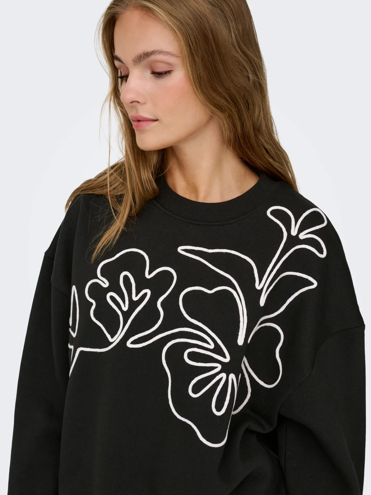 JDYCANOA L/S SWEAT Black - Bild 5