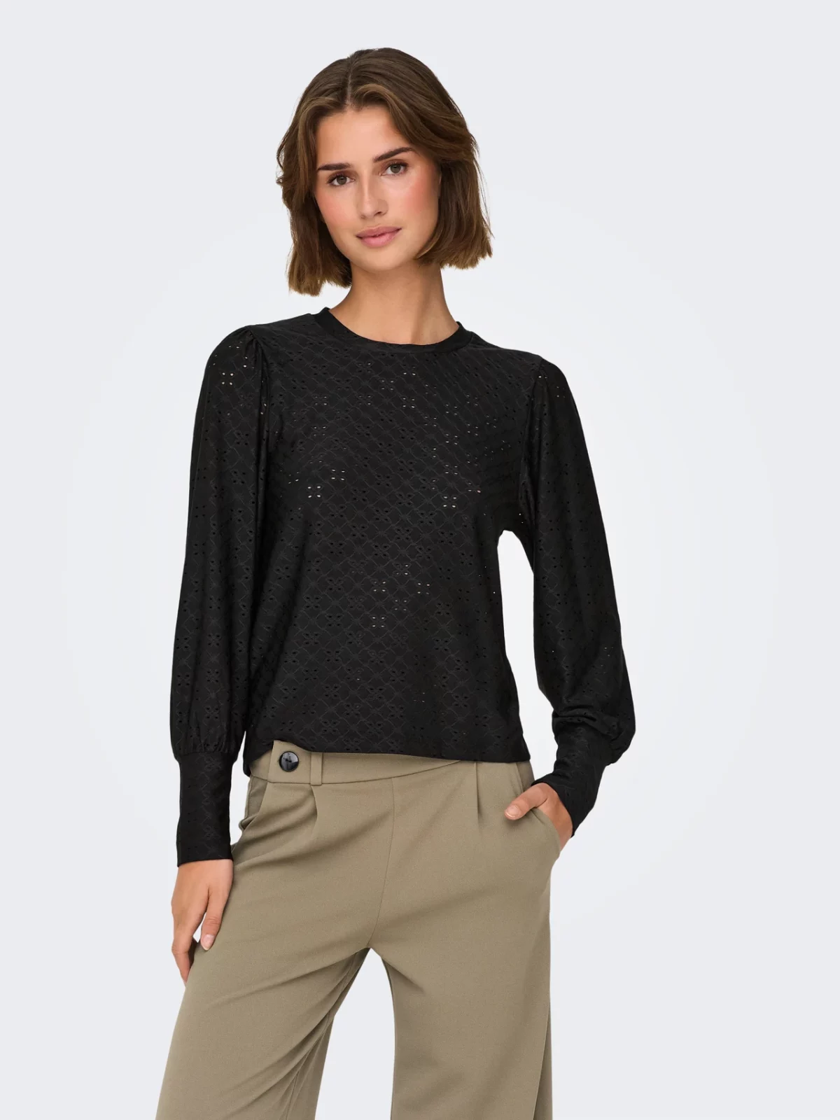 JDYCATHINKA L/S BELLSLEEVE TOP Black - Bild 3