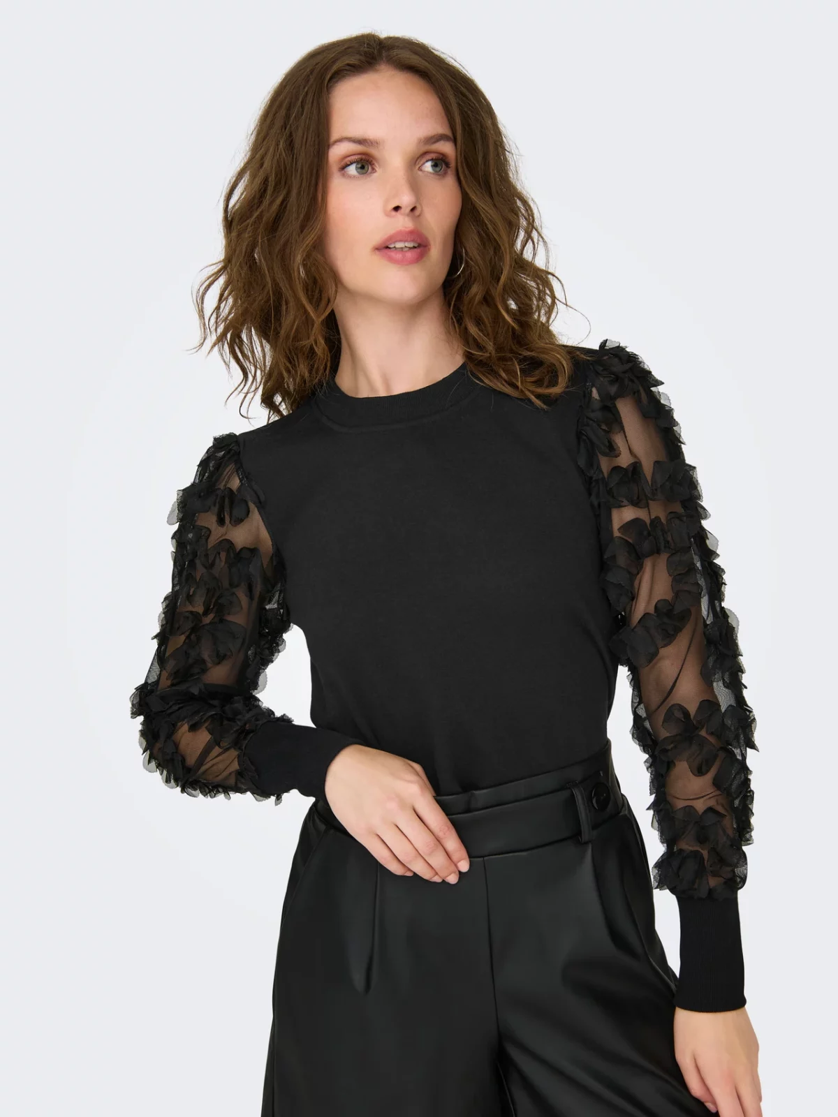 JDYFAIRVIEW L/S SWEAT Black - Bild 4