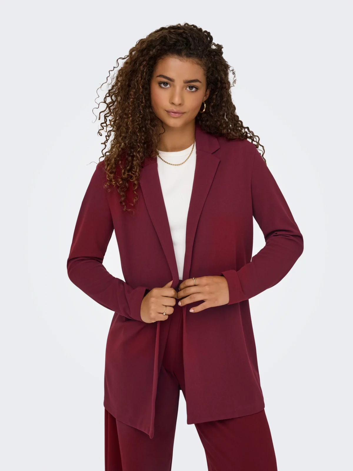 JDYGEGGO L/S BLAZER Cabernet - Bild 4