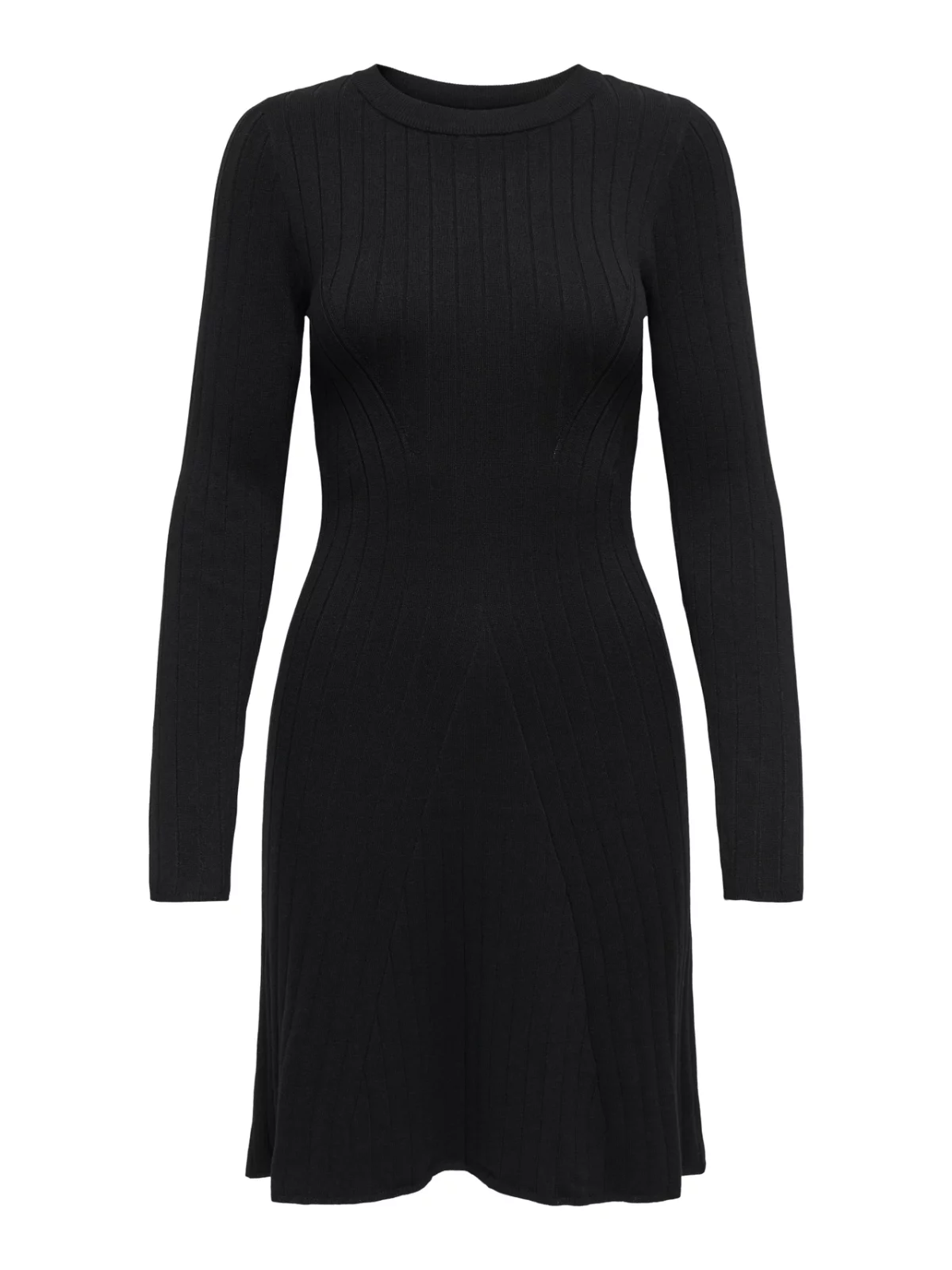 JDYKATE L/S O-NECK DRESS Black