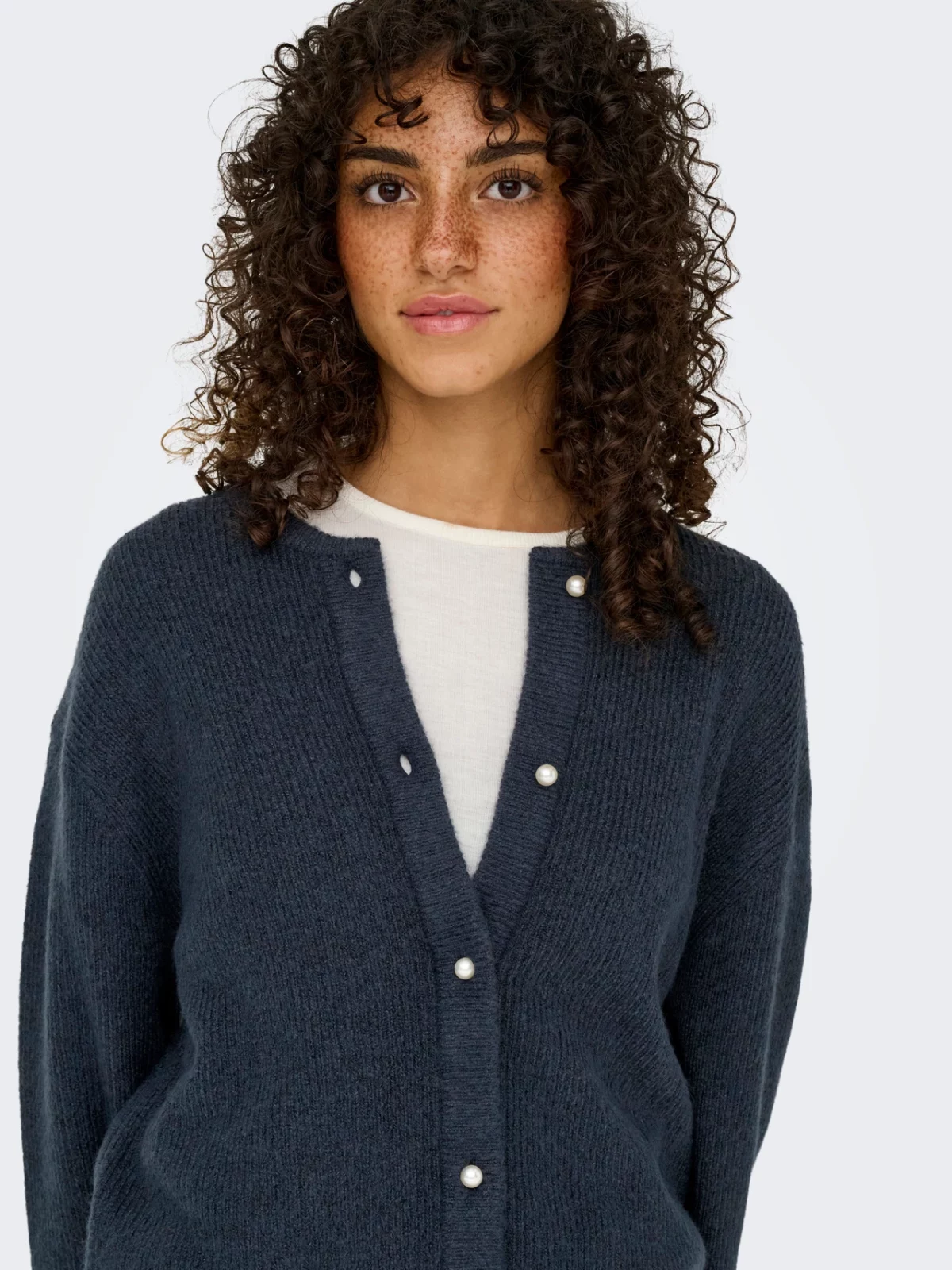 JDYLUMI LIFE L/S BUTTON CARDIGAN Total Eclips - Bild 5
