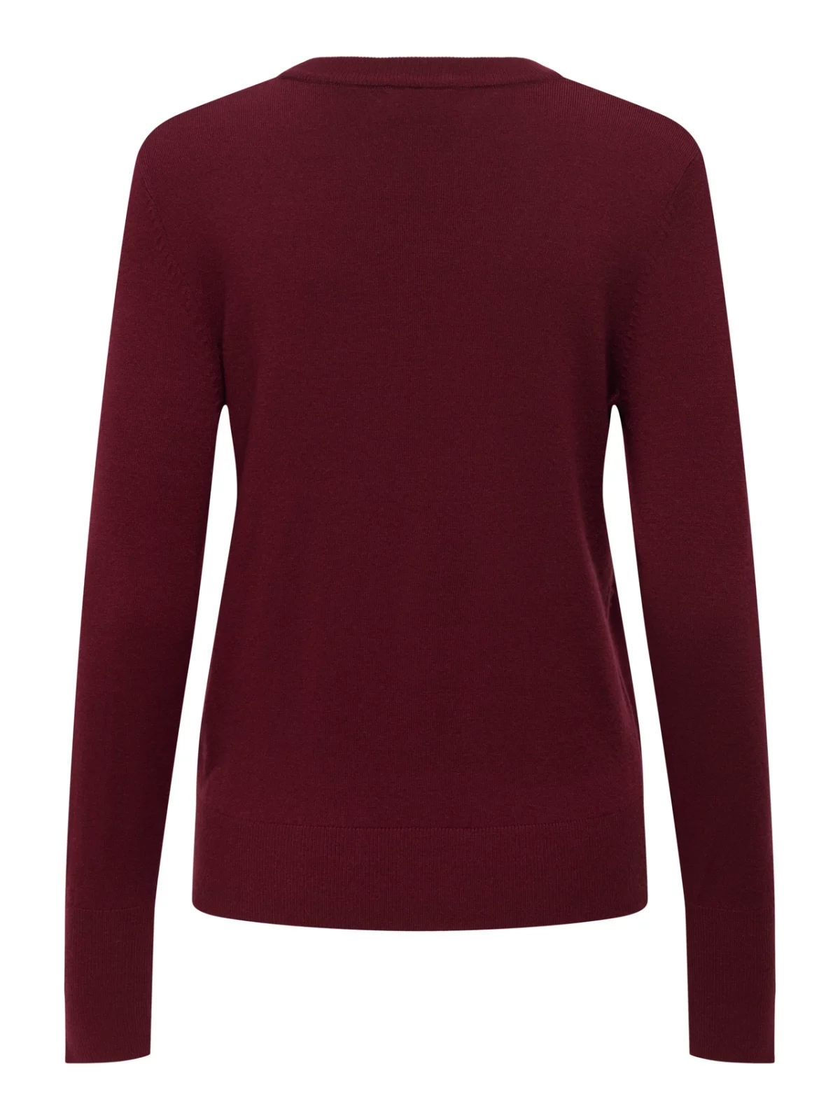 JDYMALOU L/S ON BUTTON PULLOVER Cabernet - Bild 2