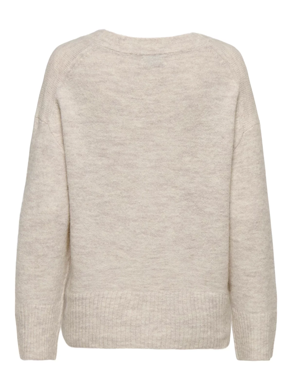 JDYMARINA L/S V-NECK PULLOVER Beige - Bild 2