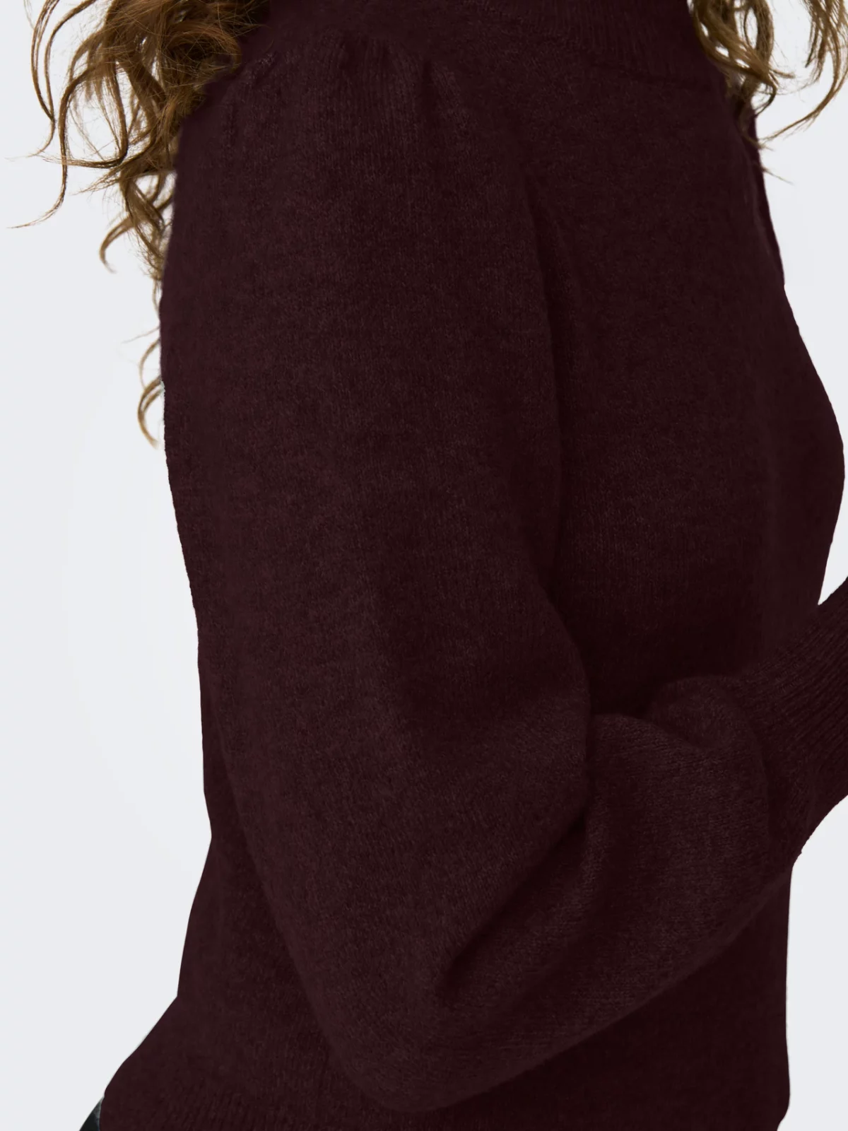 JDYRUE L/S PULLOVER Maroon Banner - Bild 6