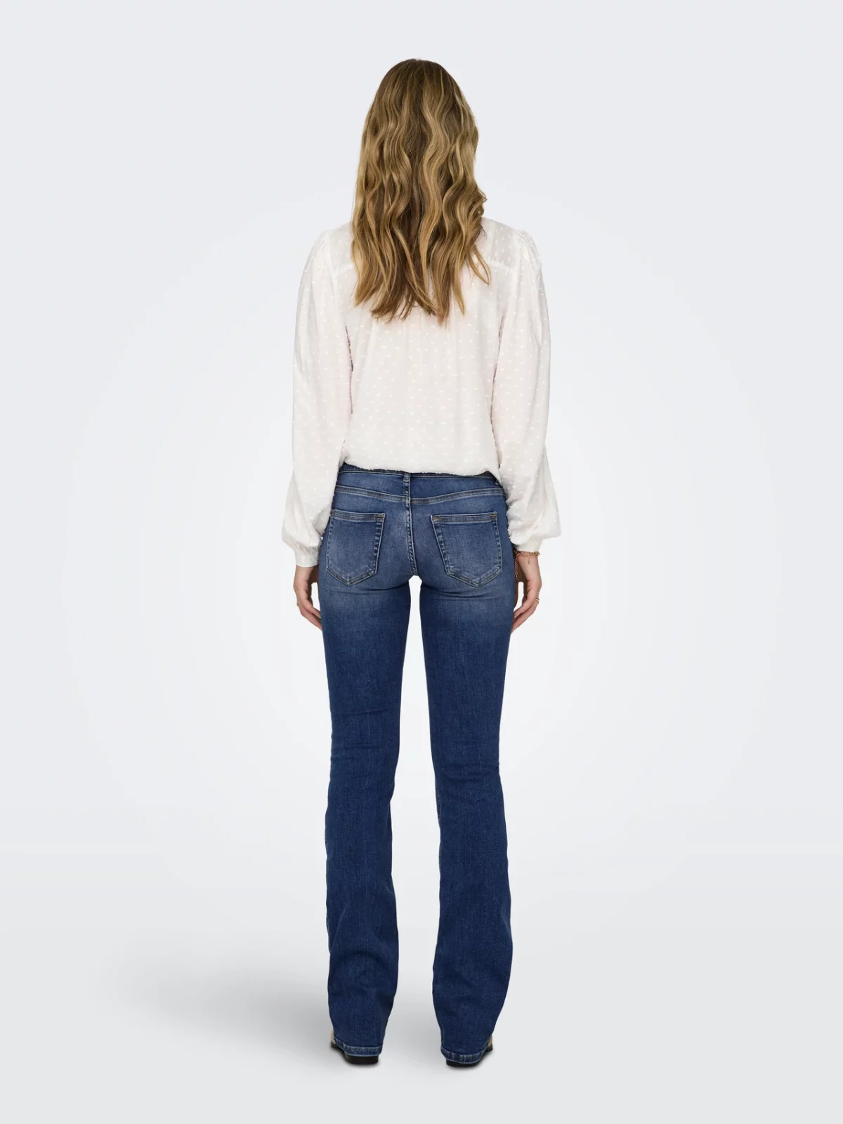ONLBLUSH LW FLARED Medium Blue Denim - Bild 5