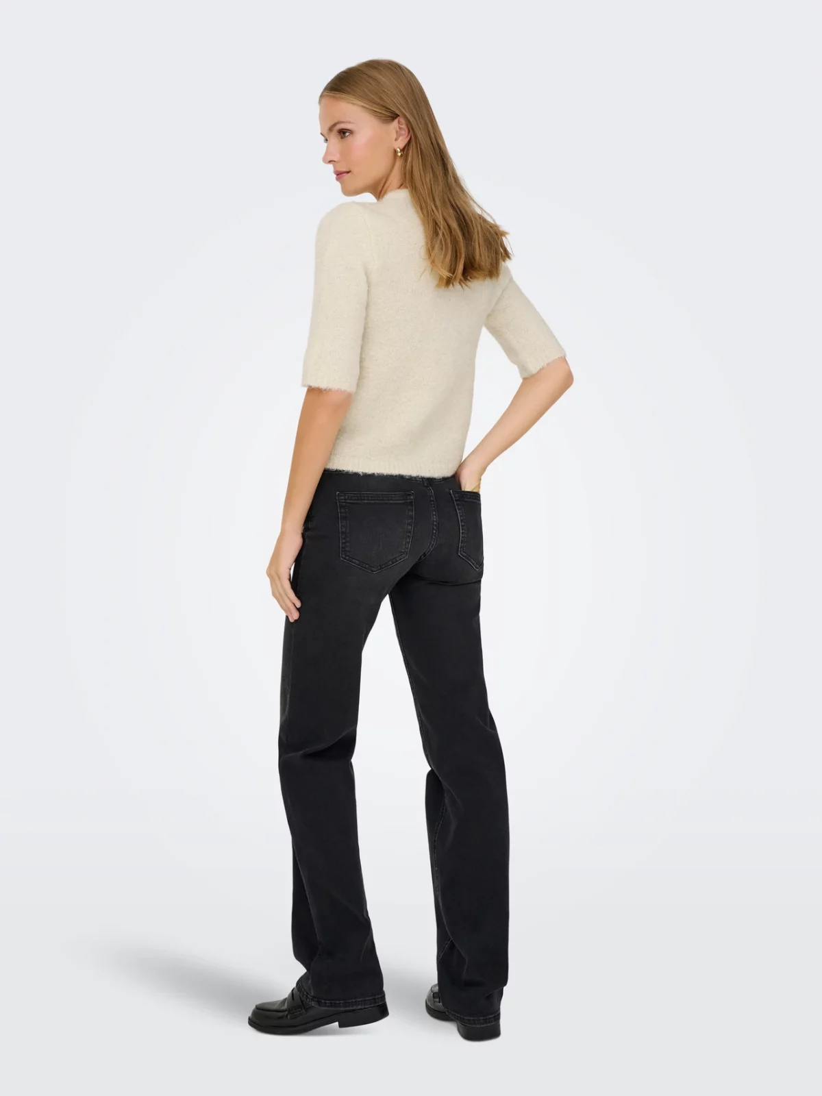 ONLCILLE SS O-NECK CARDIGAN Birch - Bild 6