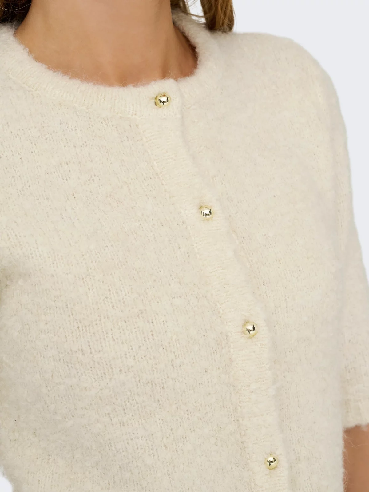 ONLCILLE SS O-NECK CARDIGAN Birch - Bild 5