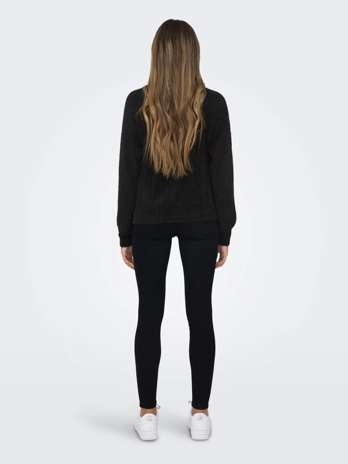 ONLELLA PIUMO LS CARDIGAN Black - Bild 6