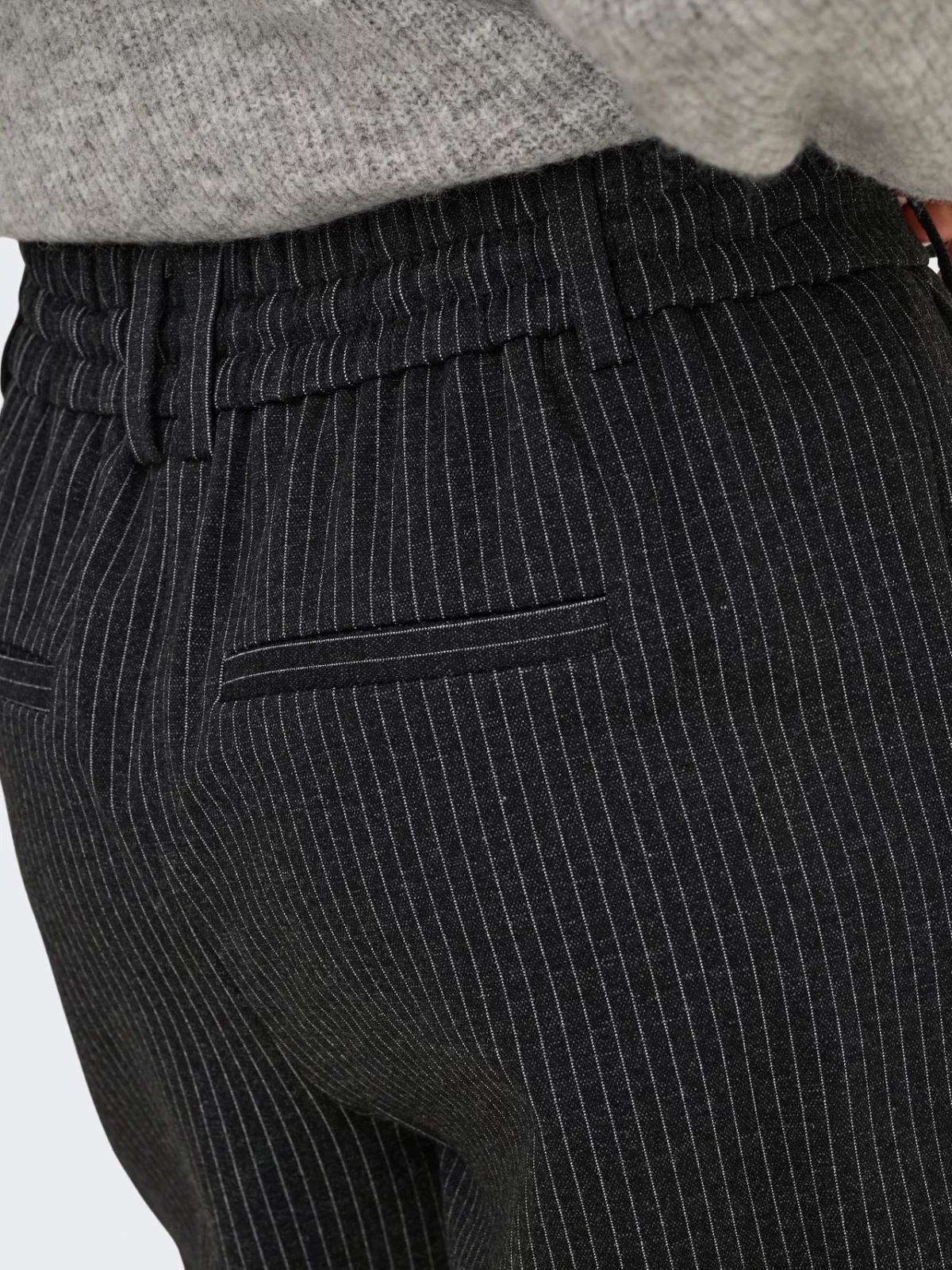 ONLPOPTRASH-JILL EASY PINS PANT Dark Grey Melange - Bild 6