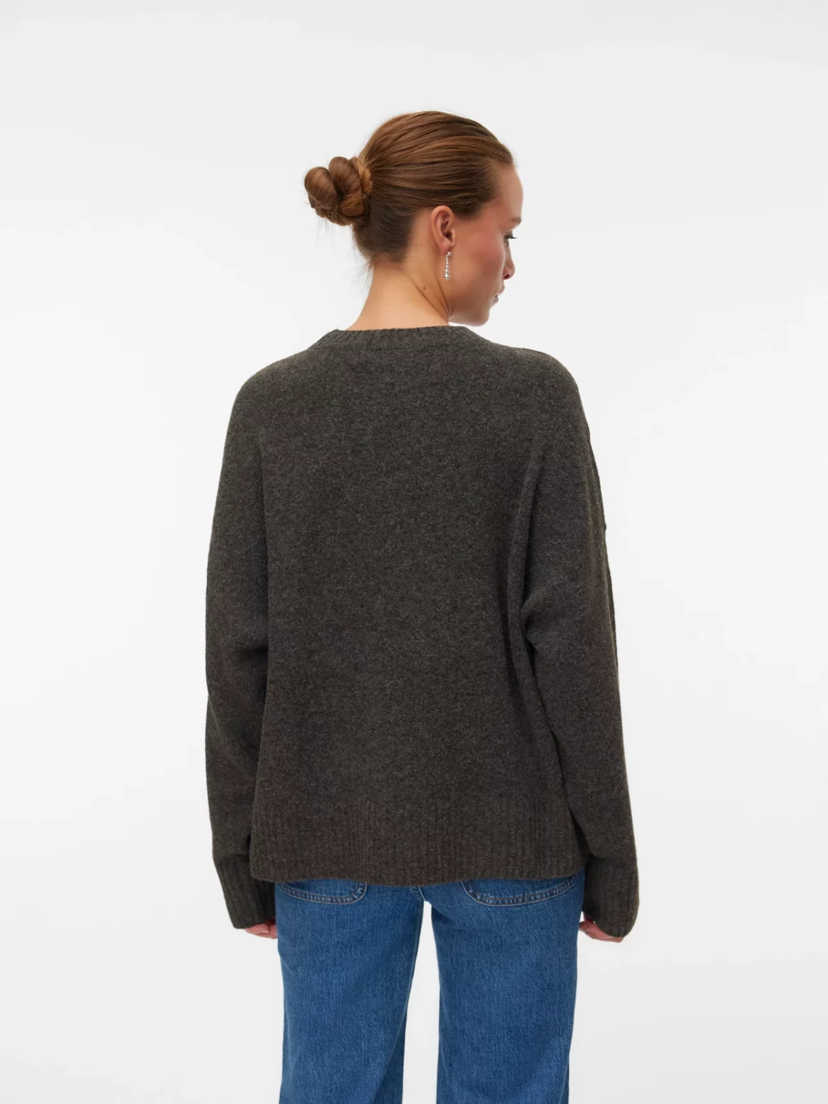 VMBOOM LS O-NECK PULLOVER Chocolate Torte - Bild 5