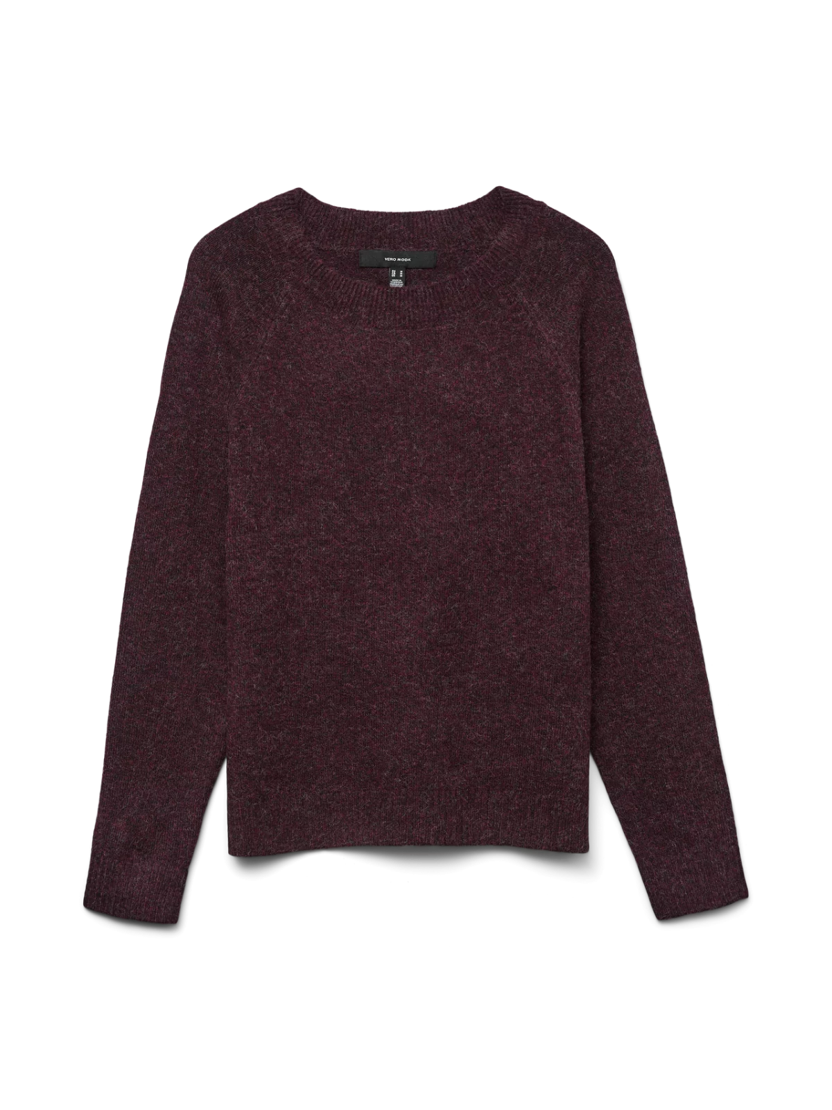 VMDOFFY LS O-NECK BLOUSE Winetasting