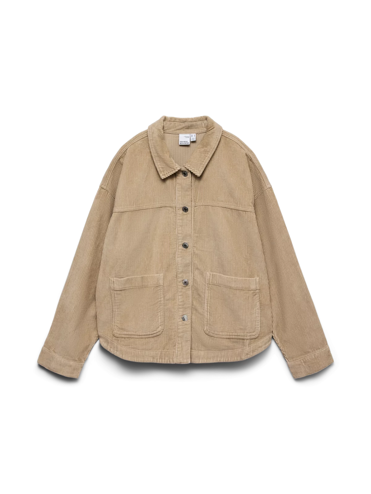 VMJAMIE LS CORDUROY SHACKET Silver Mink