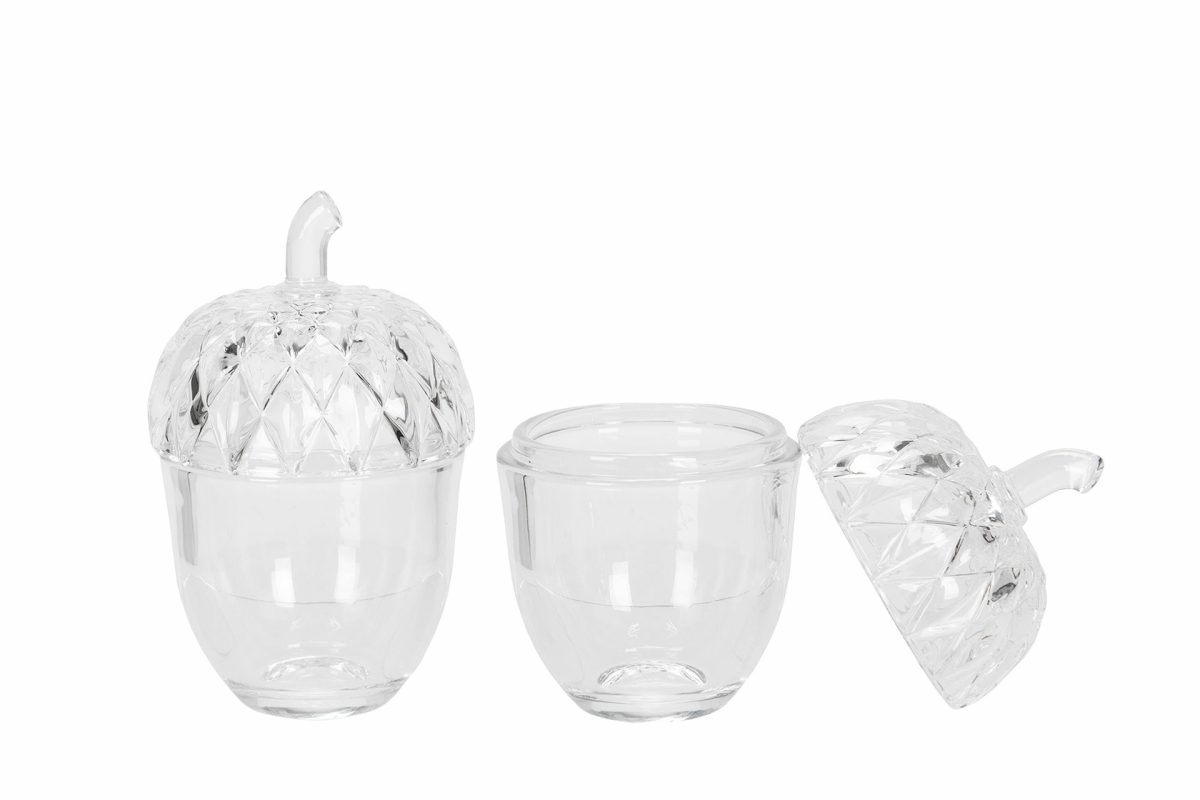 Glasburk Ekollon Liten
