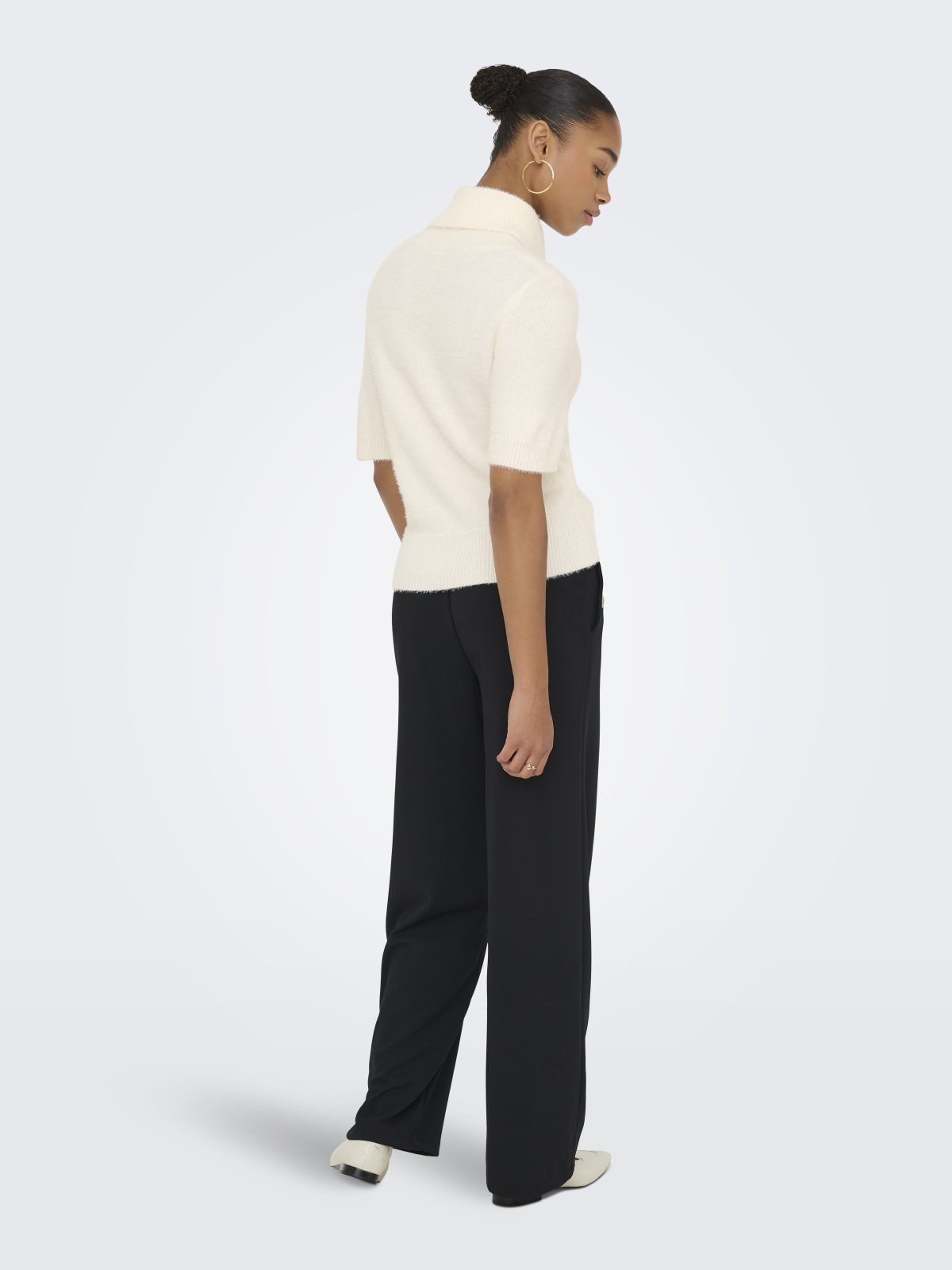 ONLPIUMO SS HIGHNECK Cloud Dancer - Bild 7