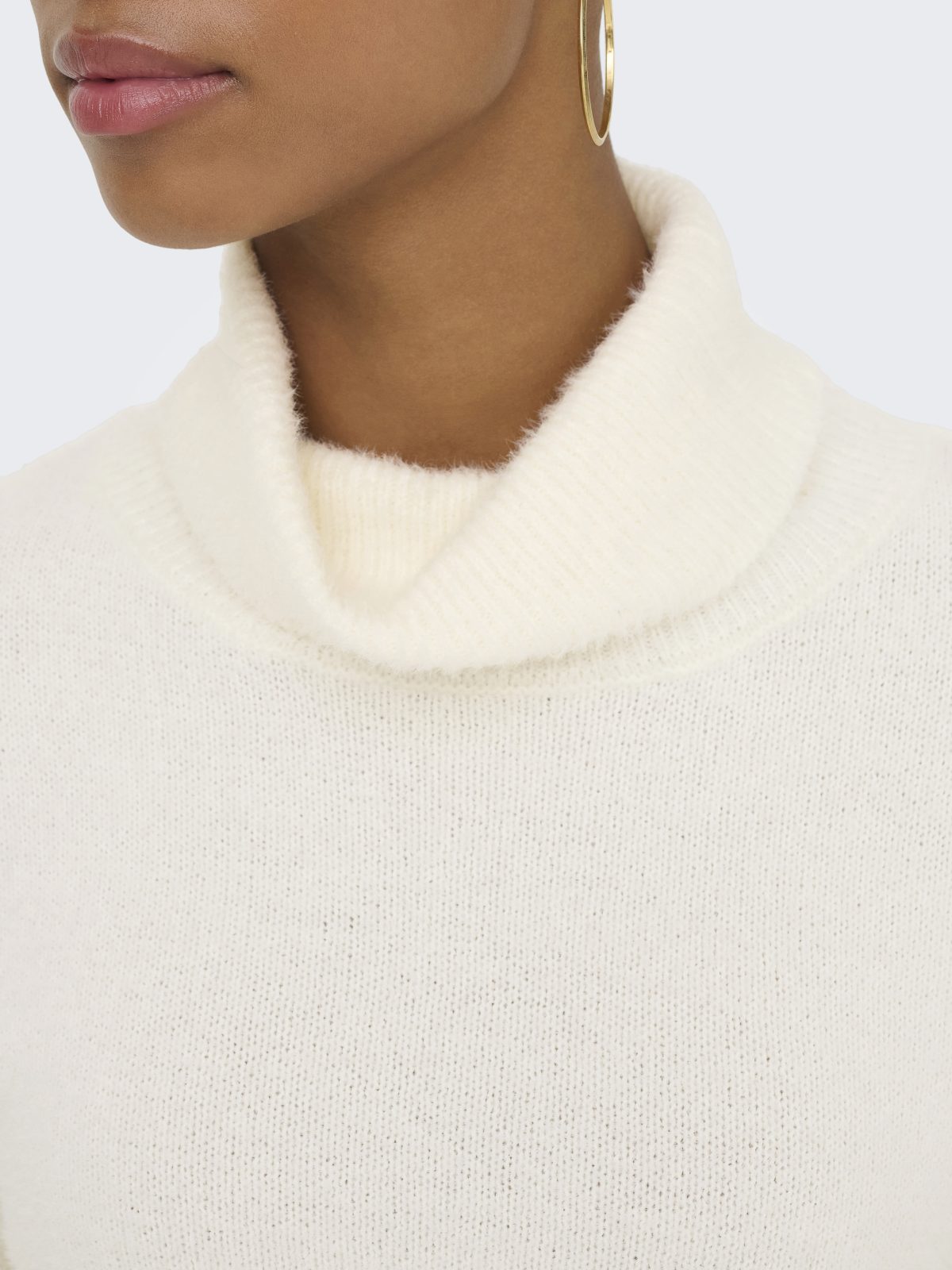 ONLPIUMO SS HIGHNECK Cloud Dancer - Bild 5