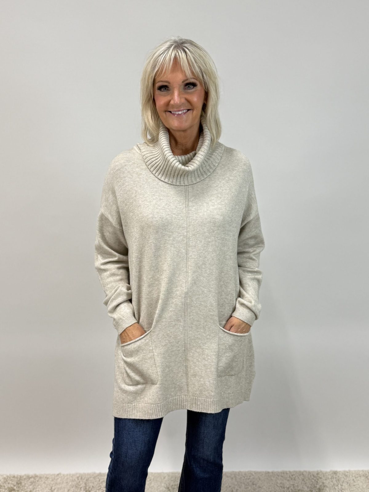 MBHVENDELA TRÖJA Beige