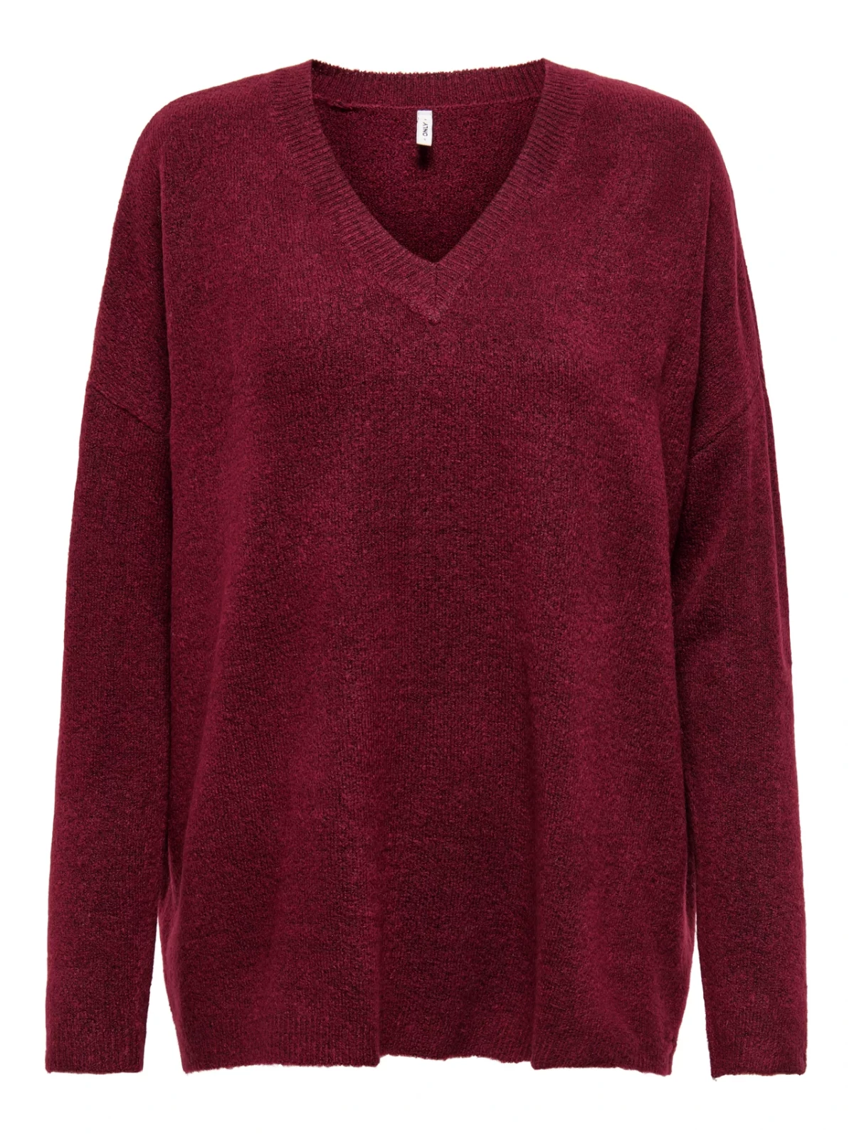 ONLTALIO LS LONG V-NECK Cabernet