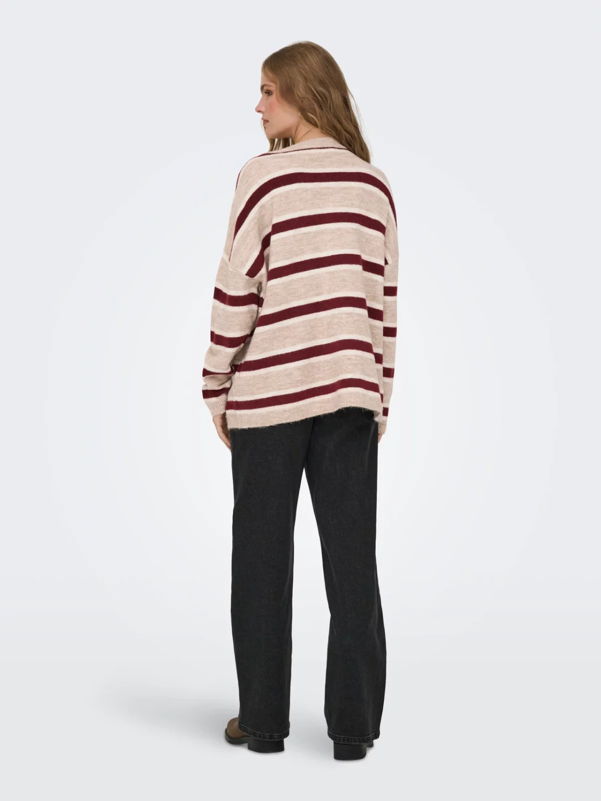 ONLTALIO LS LONG V-NECK Humus - Bild 4
