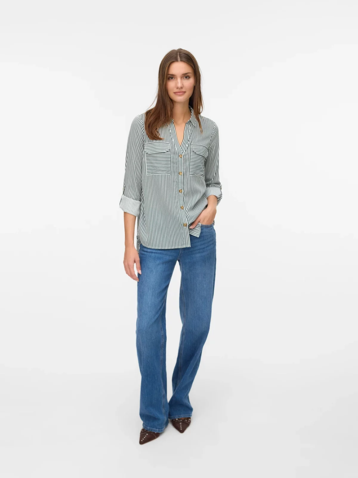 VMBUMPY L/S SHIRT Pine Grove - Bild 2