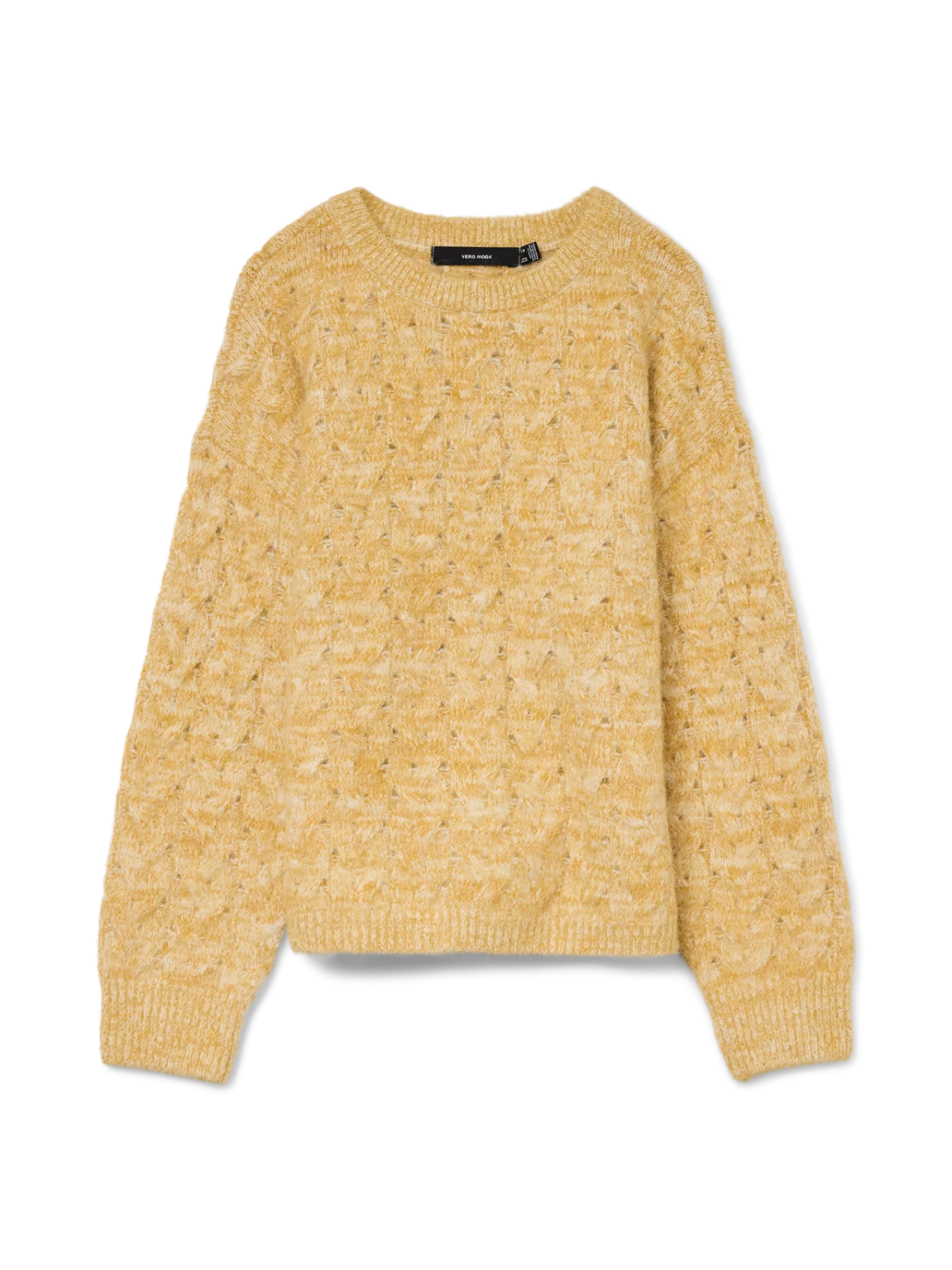 VMIDA LS O-NECK PULLOVER Harvest Gold