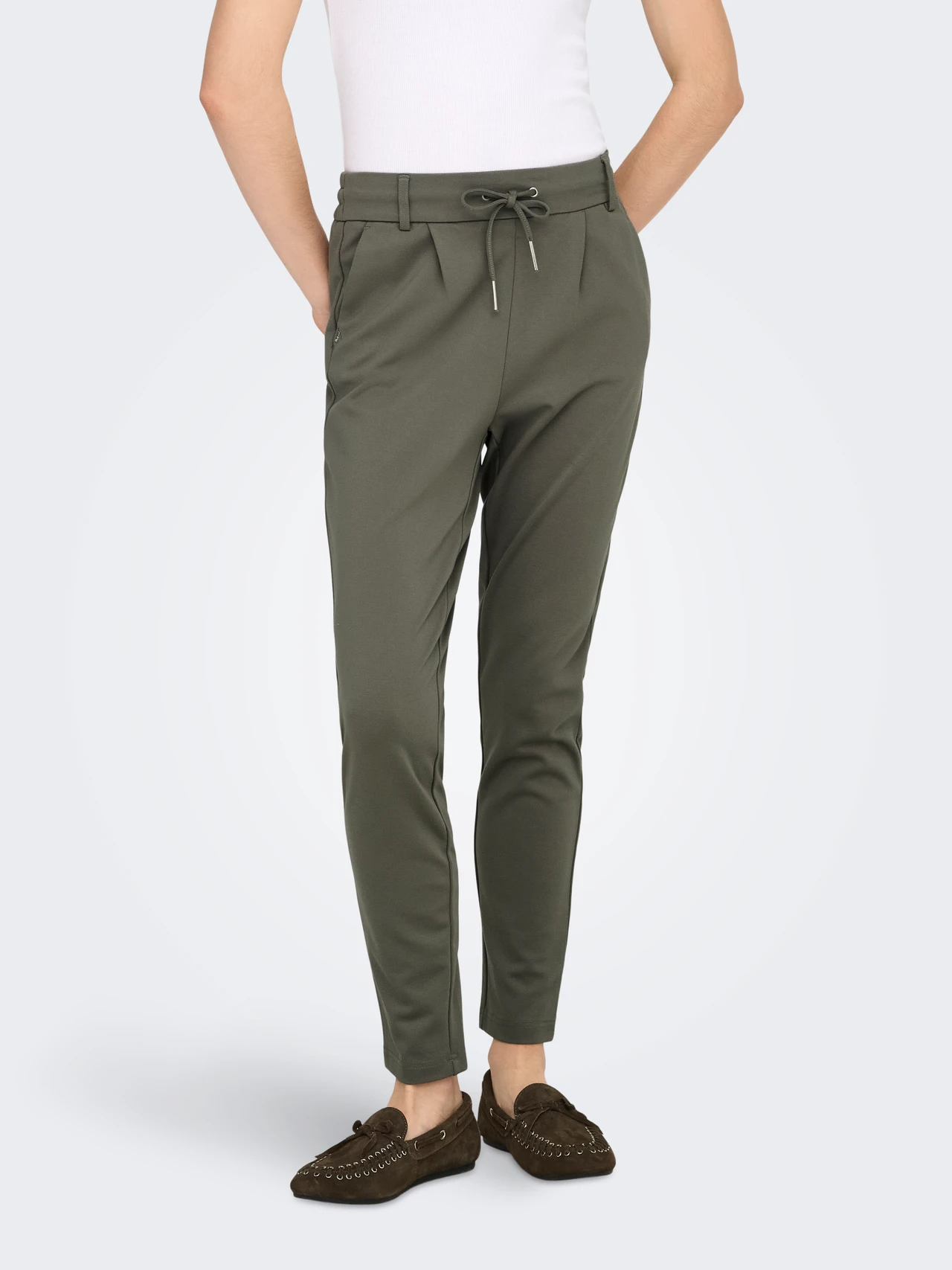 ONLPOPTRASH PANT Smokey Olive - Bild 3