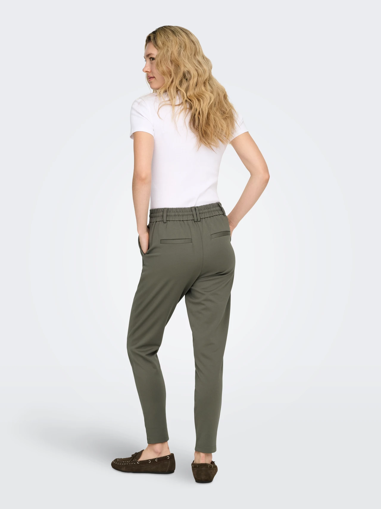 ONLPOPTRASH PANT Smokey Olive - Bild 5