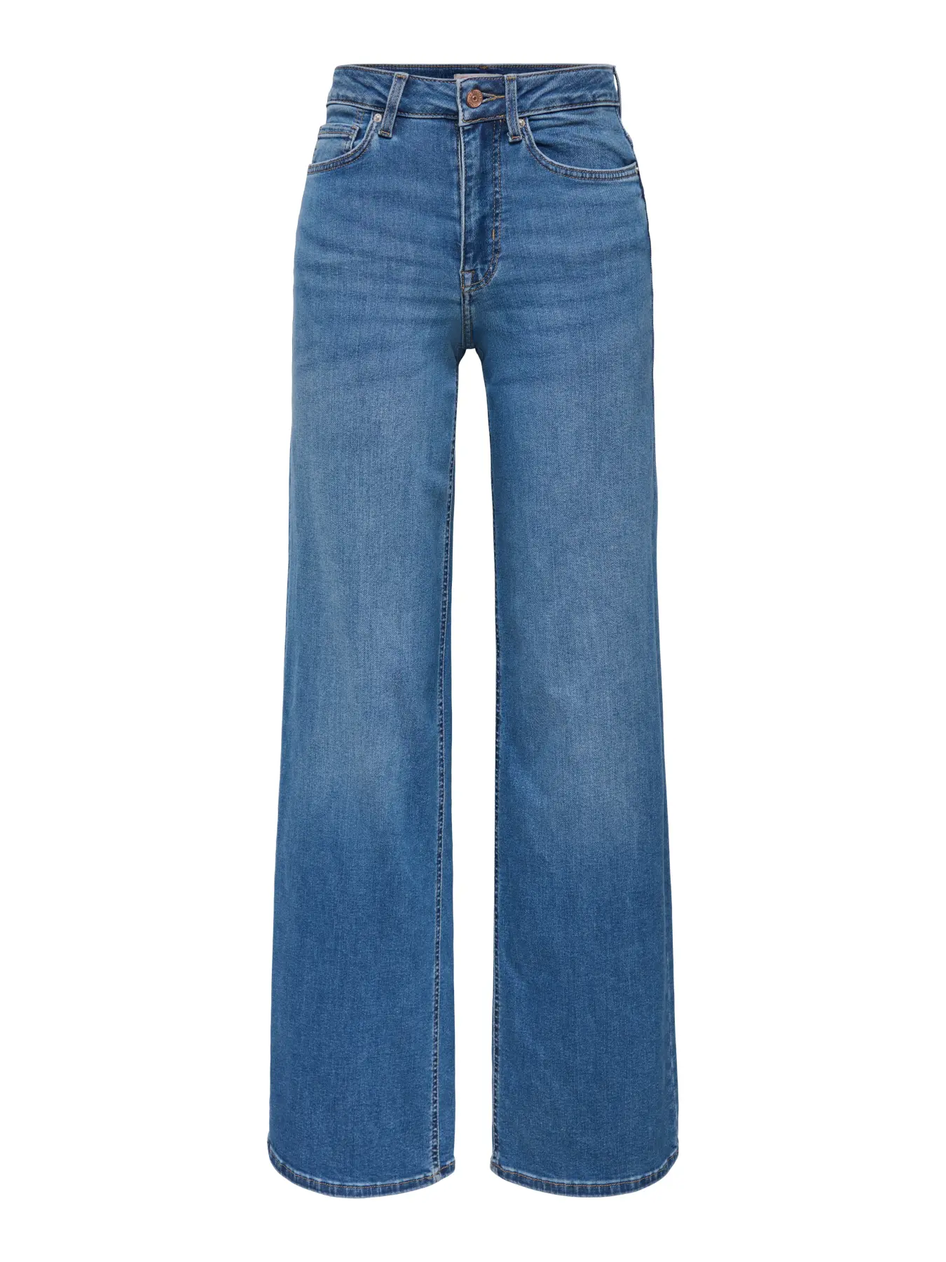 ONLMADISON BLUSH HW WIDE DNM Medium Blue Denim