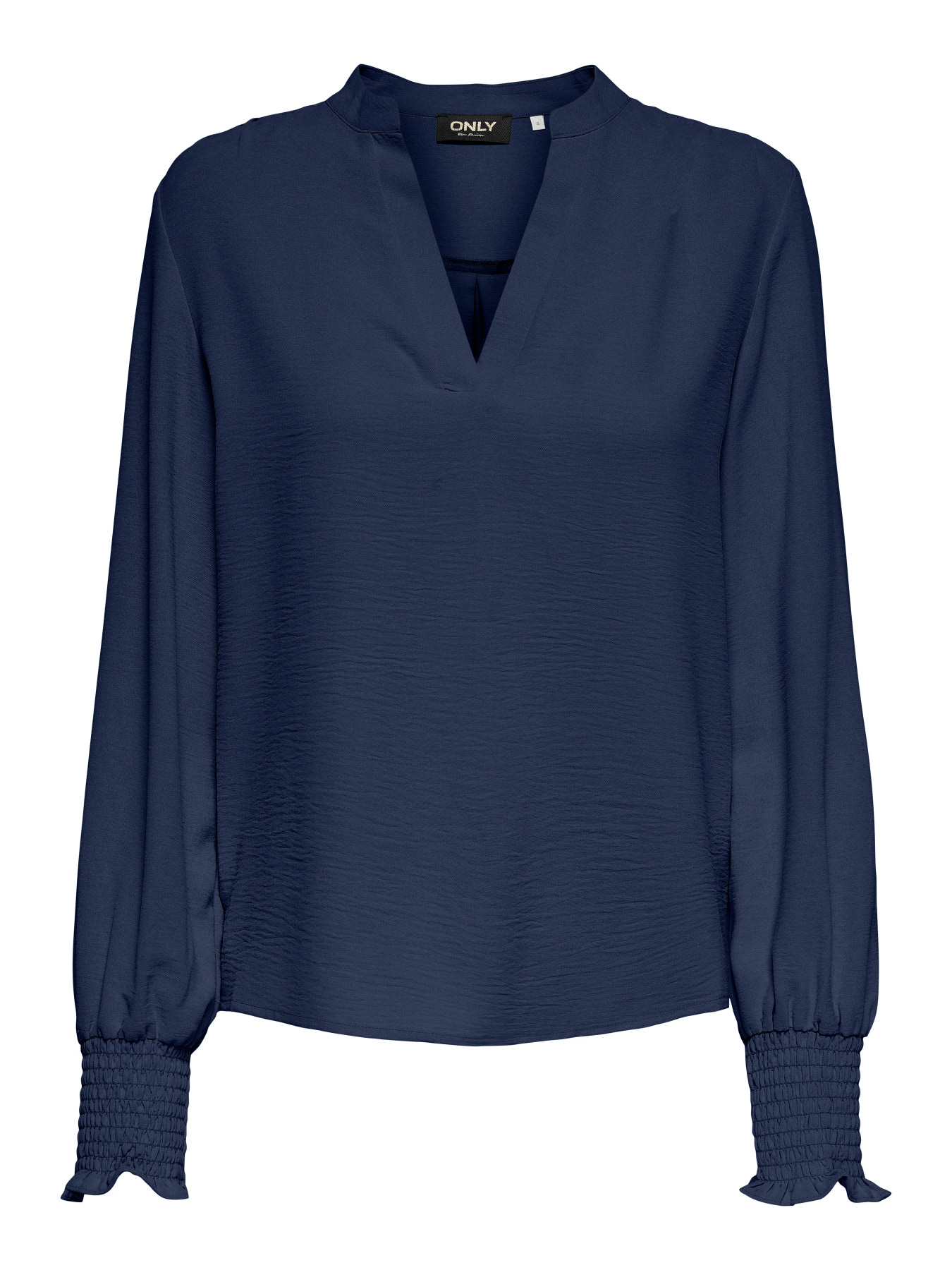 ONLMETTE V-NECK LS SMOCK TOP Naval Academy