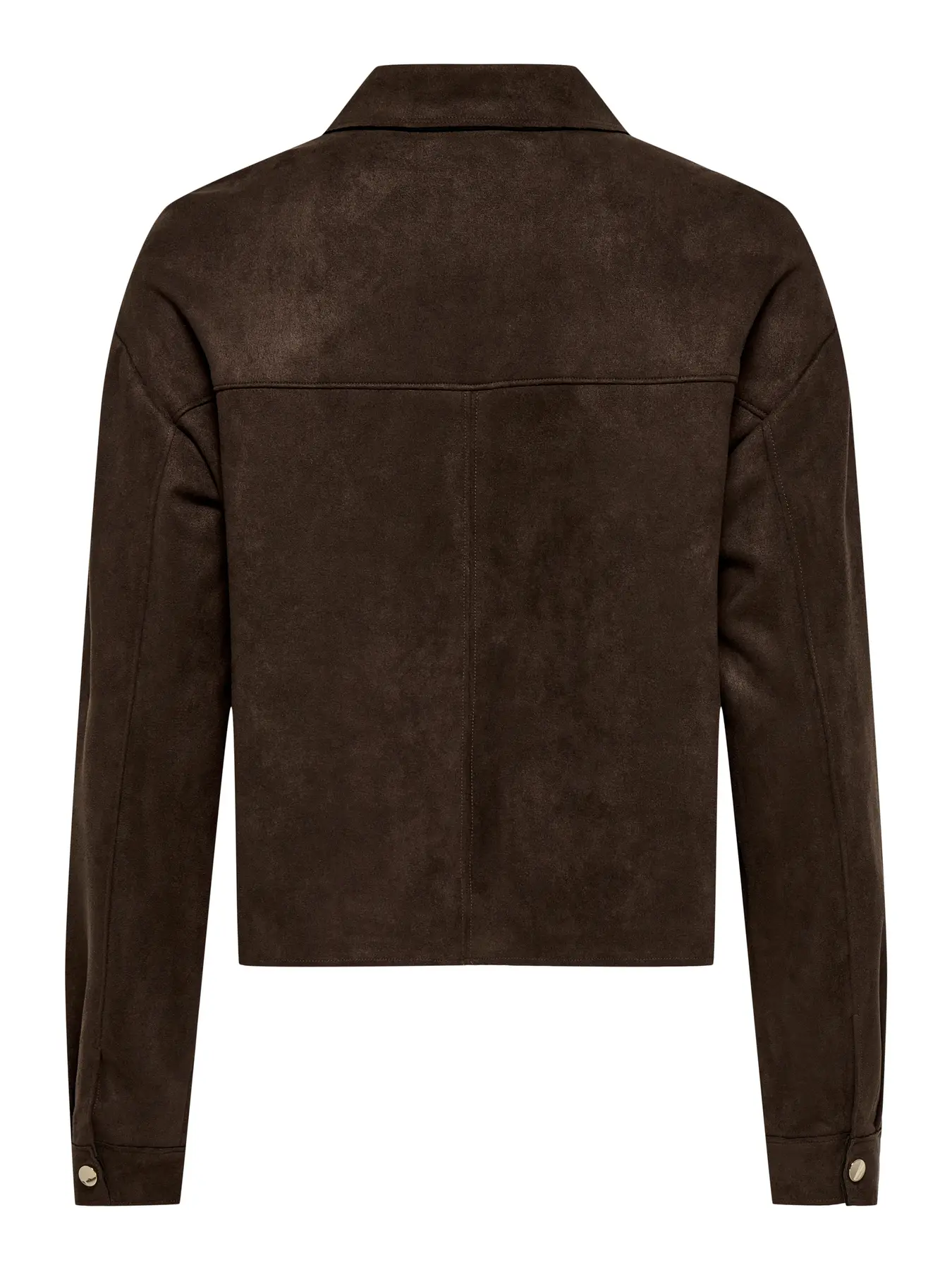 JDYJULLE L/S FAKE SUEDE SHIRT Coffee Bean - Bild 2