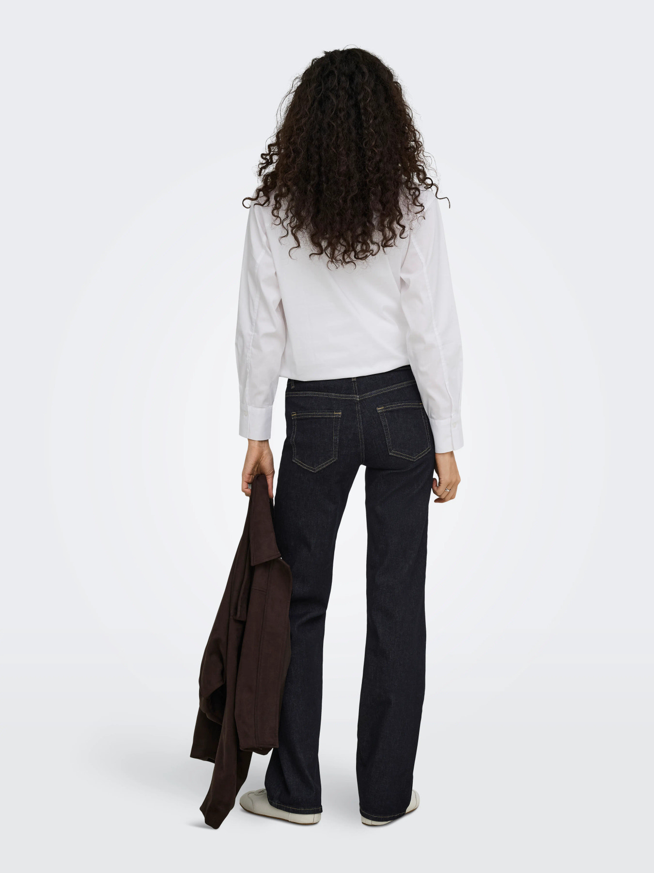 ONLBLUSH MID STRAIGHT DENIM Dark Blue Denim Rinse - Bild 7