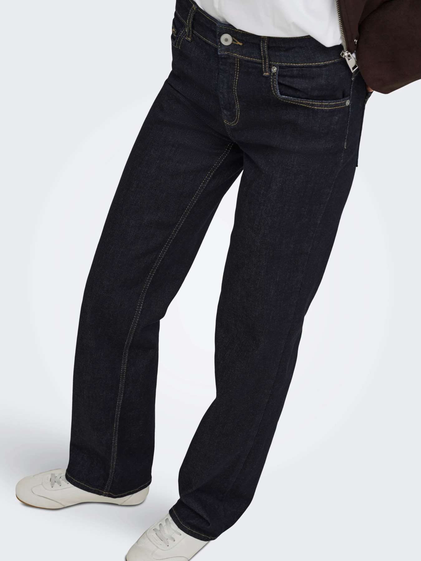 ONLBLUSH MID STRAIGHT DENIM Dark Blue Denim Rinse - Bild 5