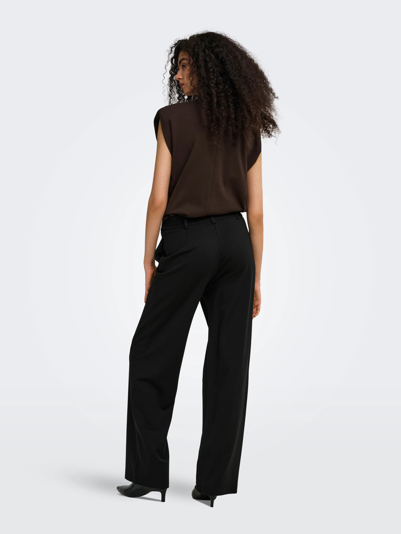 ONLPOPTRASH-TAILORED PANT Black - Bild 6