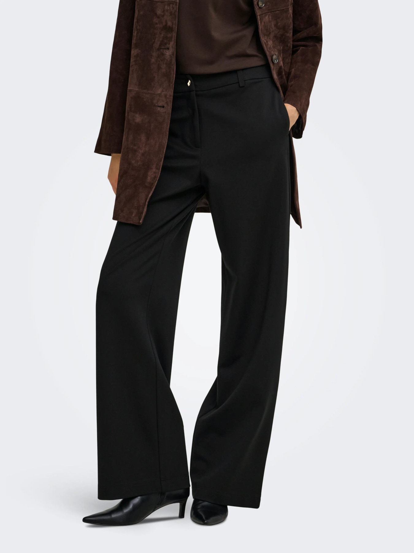 ONLPOPTRASH-TAILORED PANT Black - Bild 3
