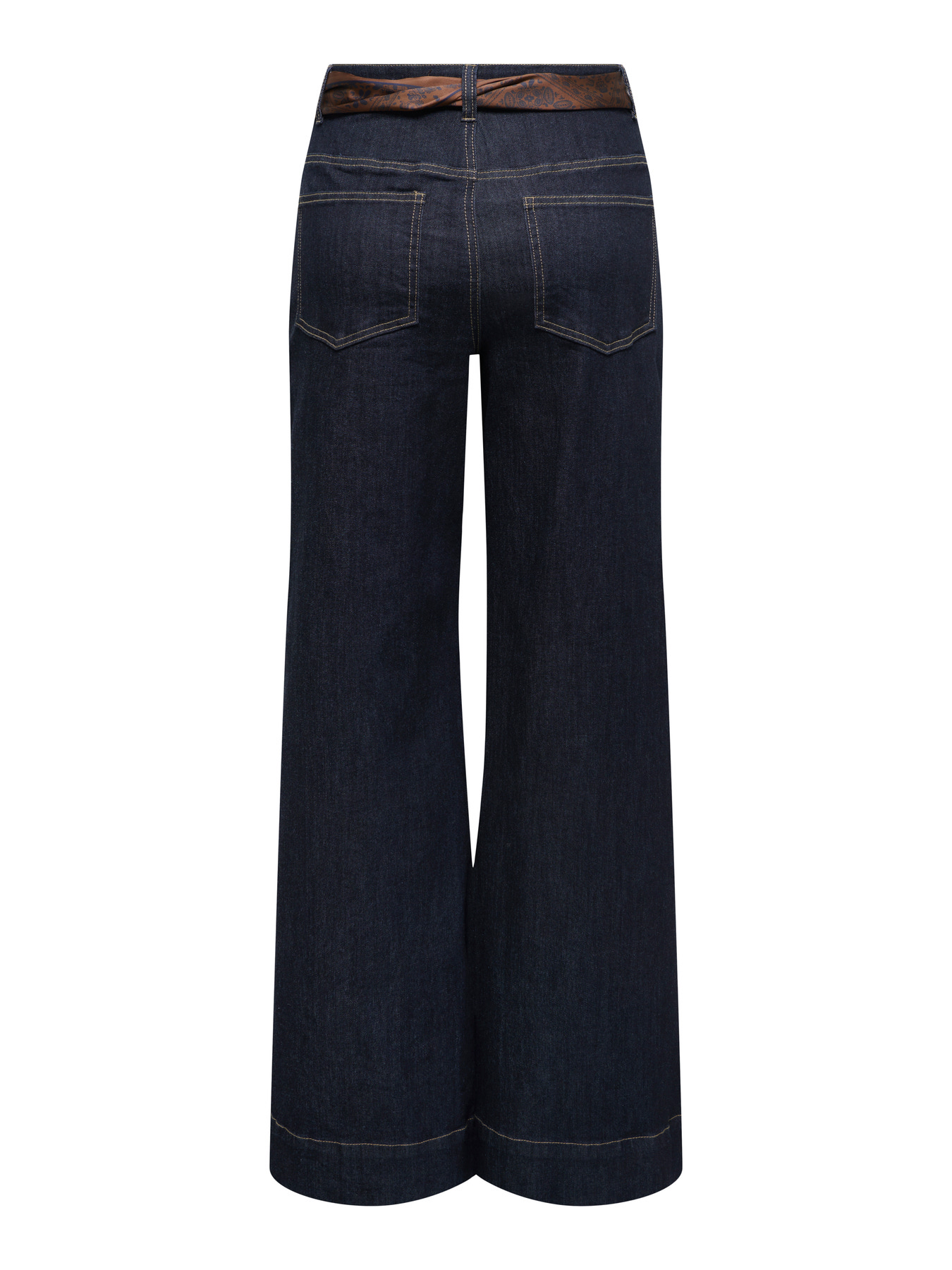ONLMADISON BLUSH HW WD SCARF Dark Blue Denim - Bild 2
