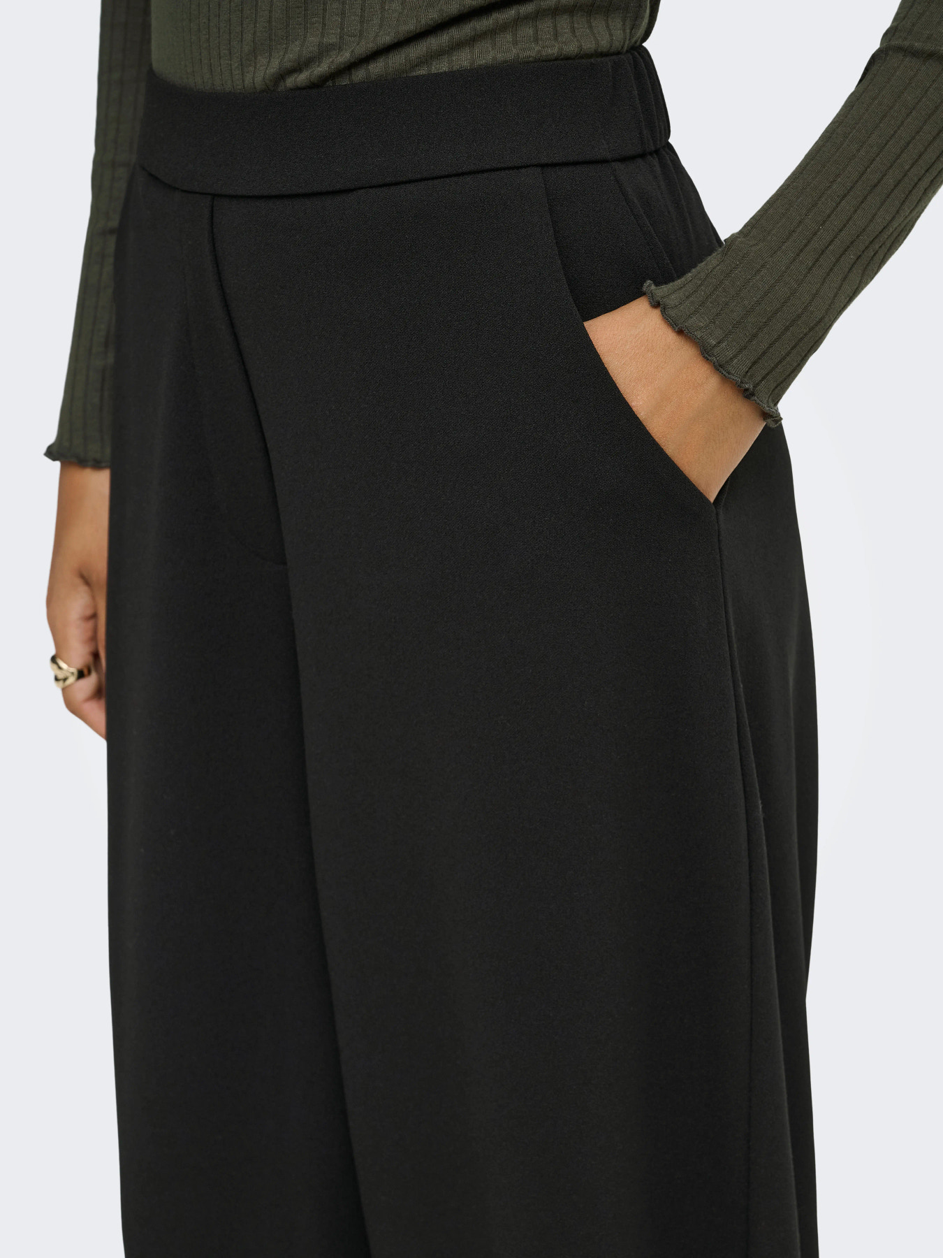 JDYGEGGO LIFE ONE BAREL PANT Black - Bild 7