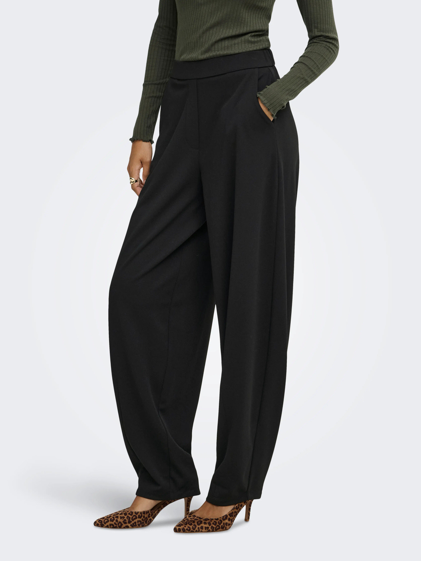 JDYGEGGO LIFE ONE BAREL PANT Black - Bild 3